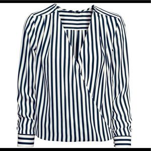 H&M wrap blouse